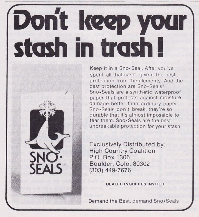 Винтажная реклама кокаина 1970-х и 1980-х годов в США