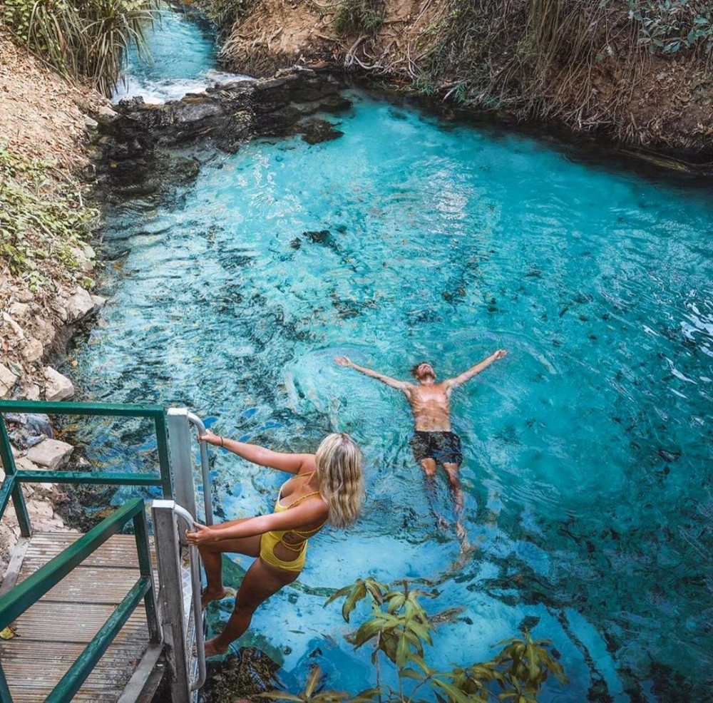 Секретный рай в скрытых горячих источниках Австралии