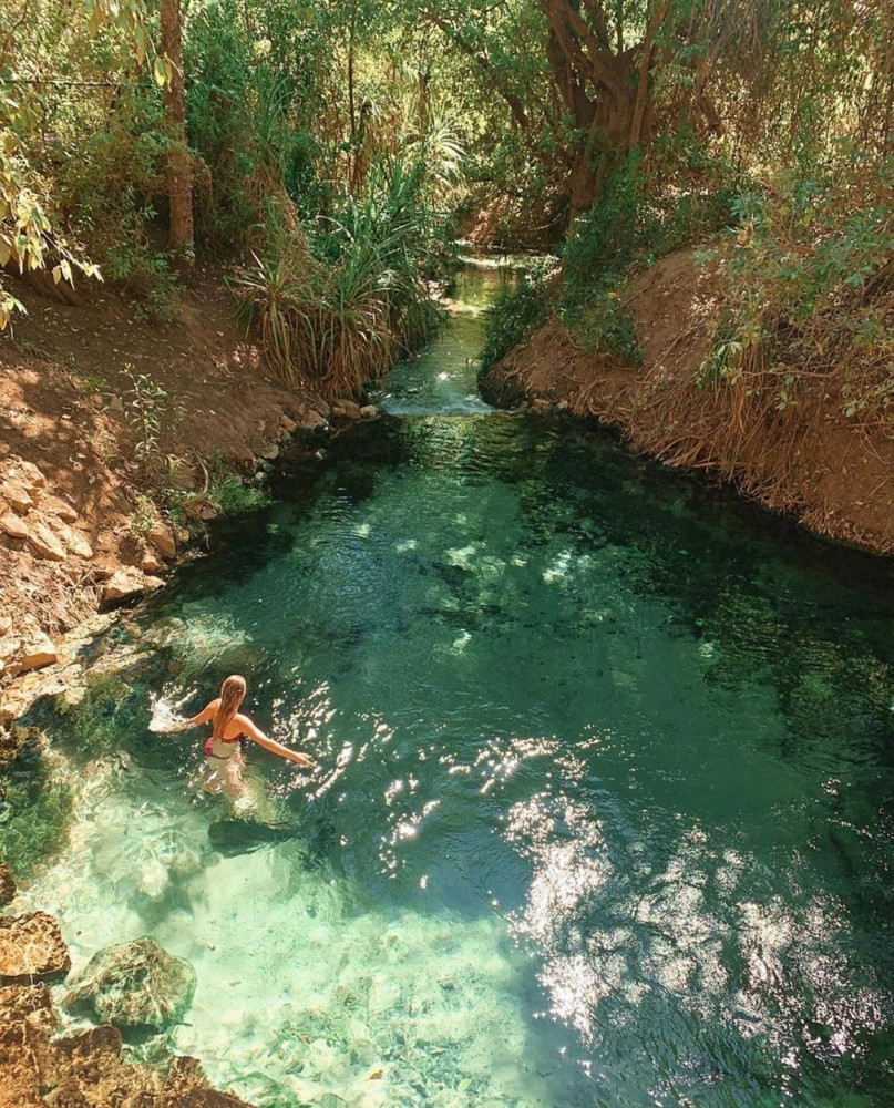 Секретный рай в скрытых горячих источниках Австралии