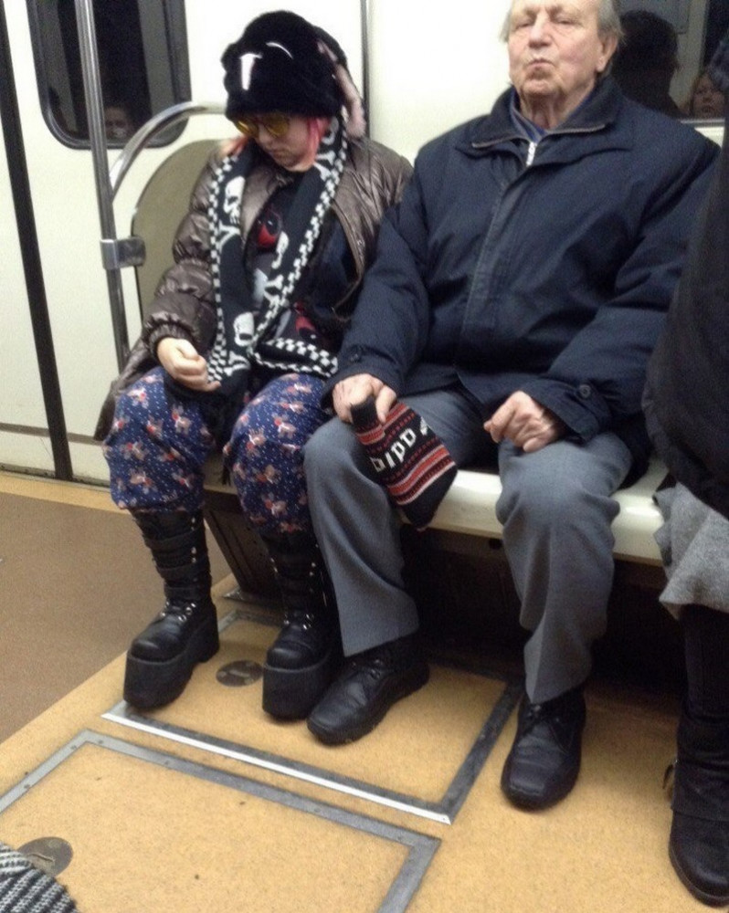 Чудики в метро