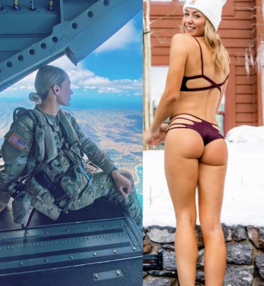 Девушки в форме и без нее