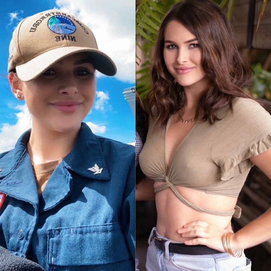 Девушки в форме и без нее