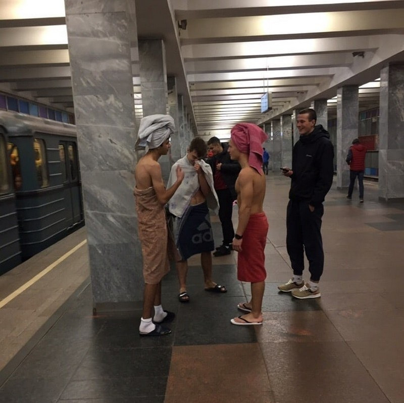 Чудики в метро