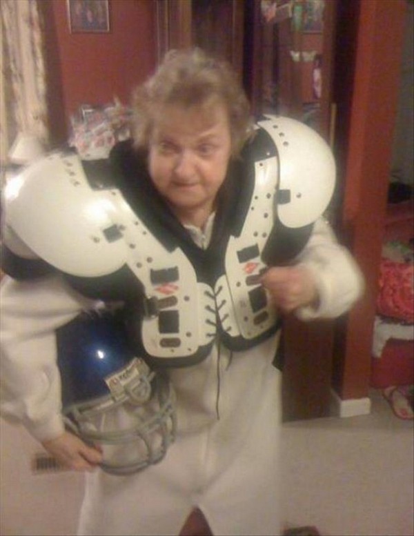 Смешная бабулька