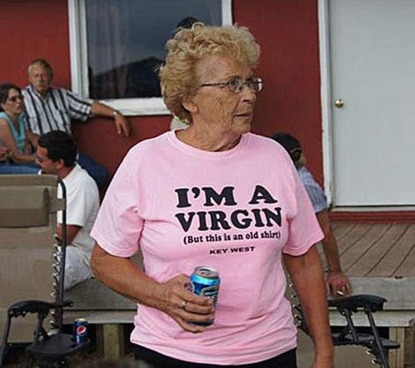 Смешная бабулька