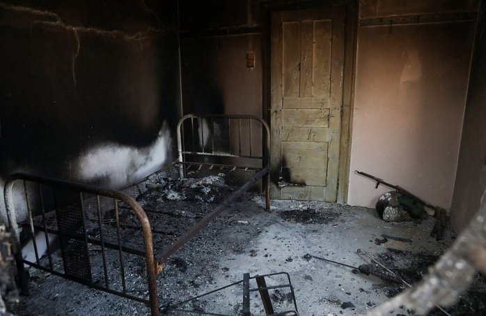 Пожары в Греции