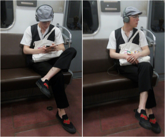 Чудики в метро