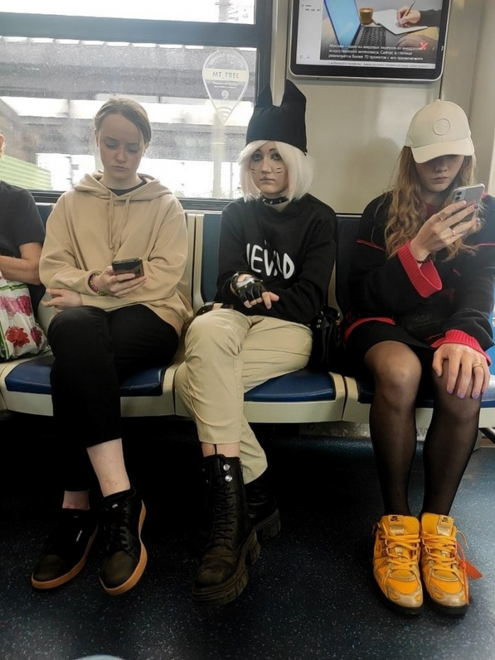 Чудики в метро