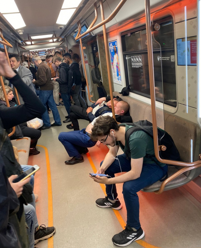 Чудики в метро