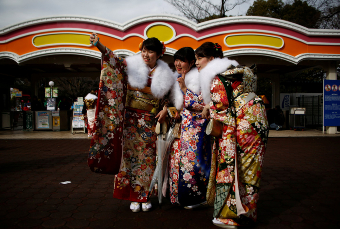 Необычный День совершеннолетия в Японии