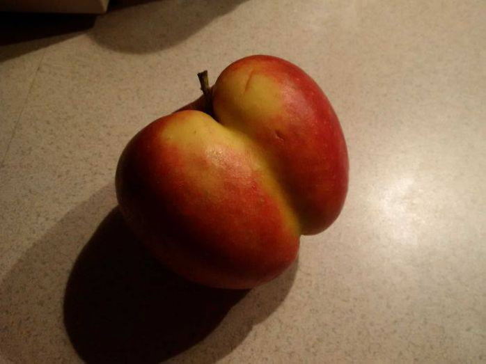 Овощи и Фрукты довольно забавной Формы