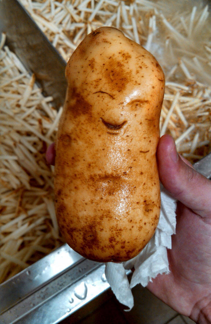 Овощи и Фрукты довольно забавной Формы