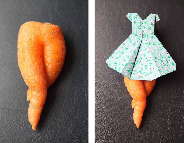 Овощи и Фрукты довольно забавной Формы