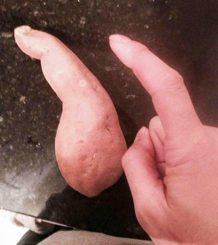 Овощи и Фрукты довольно забавной Формы