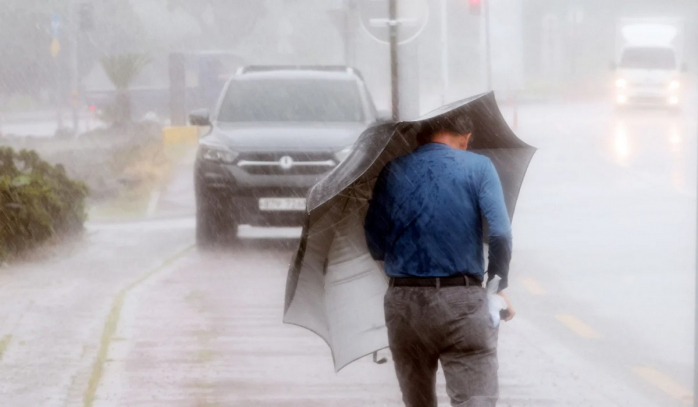 Ужасный Тайфун "Хиннамнор" набедокурил в Южной Корее