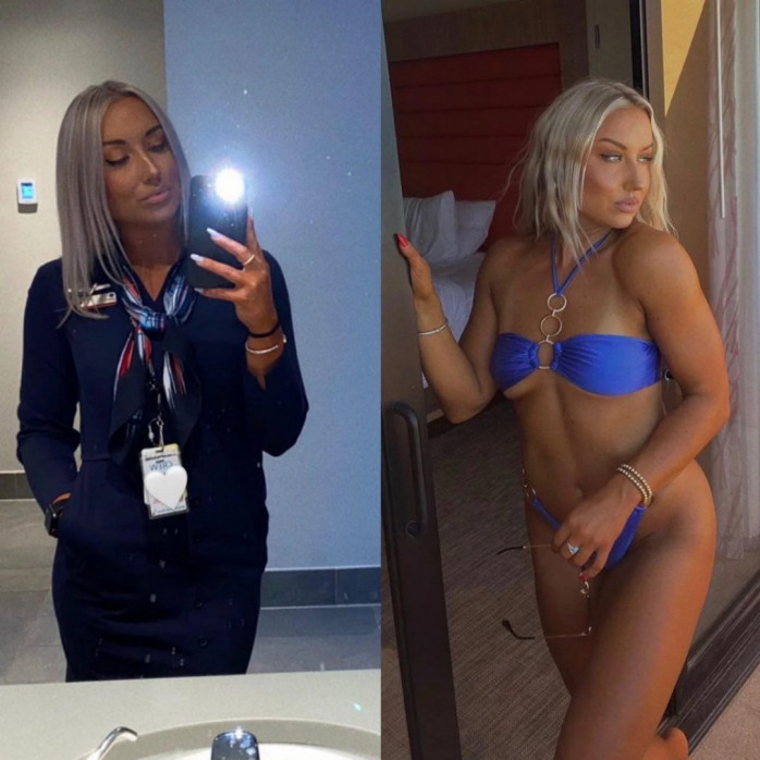 пошлое фото стюардес