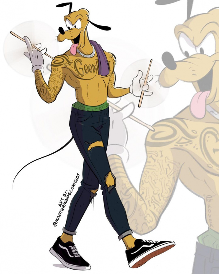 Животные Диснея в стильных образах