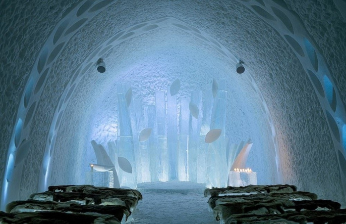 Шведский отель Icehotel