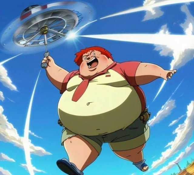 Нейросеть рисует свою версию Карлсона.