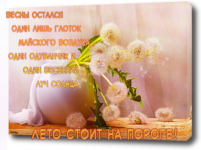 С последним днём весны 31 мая - красивые открытки