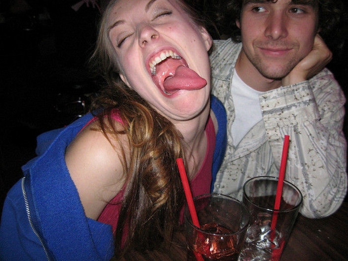 Пьяные девушки - смешные картинки
