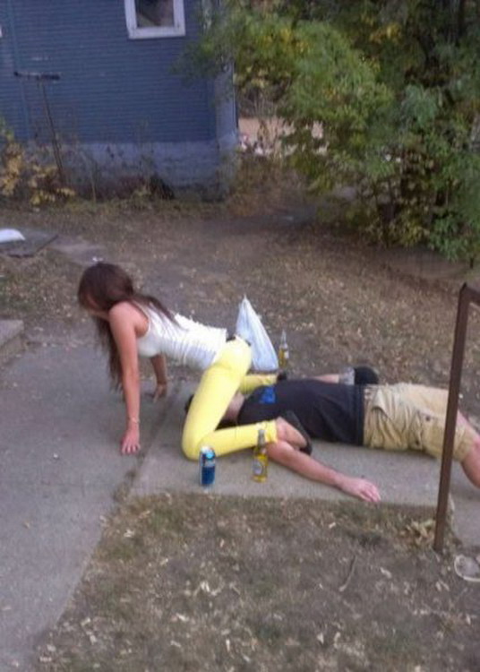 Пьяные девушки - смешные картинки