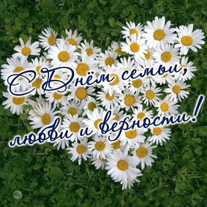 С днём Семьи, Любви и Верности 8 Июля - Картинки