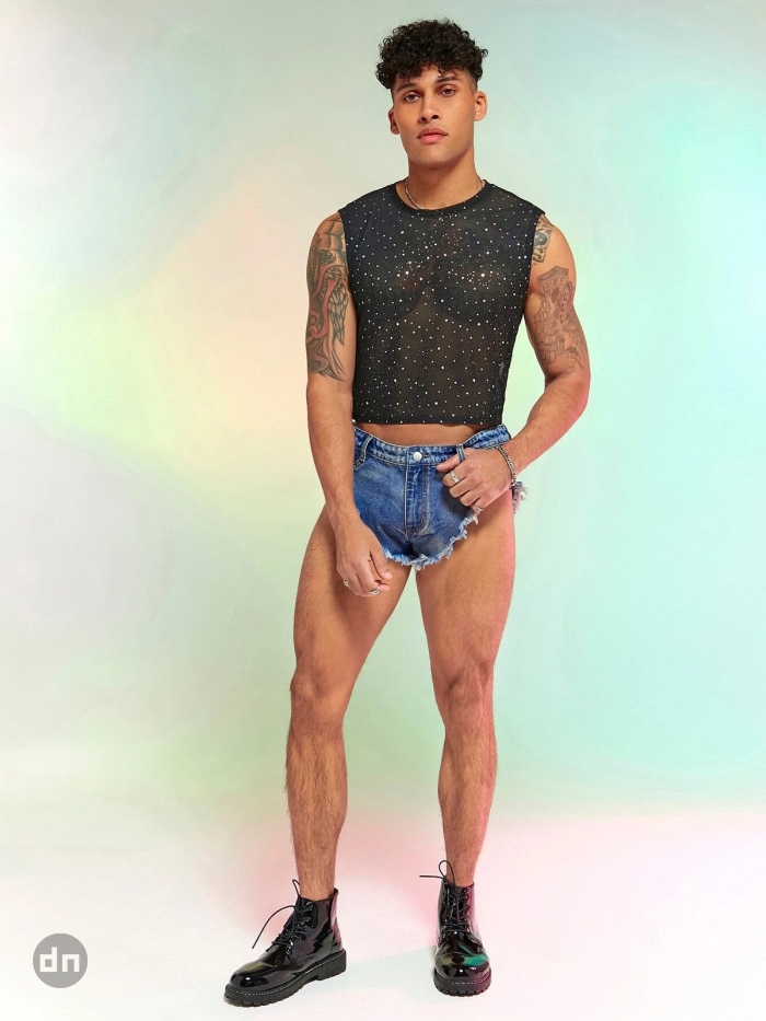 Джинсовые шорты Manfinity Fever City