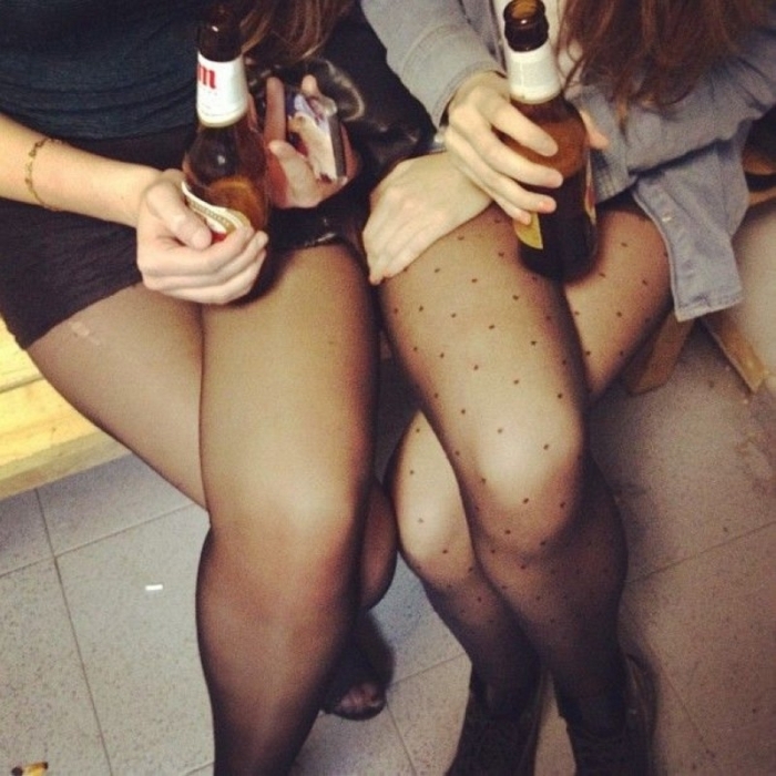 Вписка с пьяными девушками