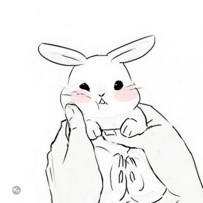 Заяц для срисовки