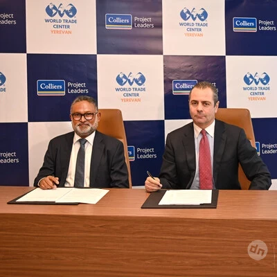 Colliers Project Leaders, Ближний Восток: Всемирный торговый центр за 250 млн в Ереване
