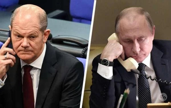Шольц заявил, что собирается снова поговорить с Путиным и обсудить Украину