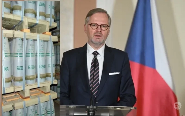 Чешский премьер: смена власти в Чехии может лишить Украину около 500 тысяч снарядов