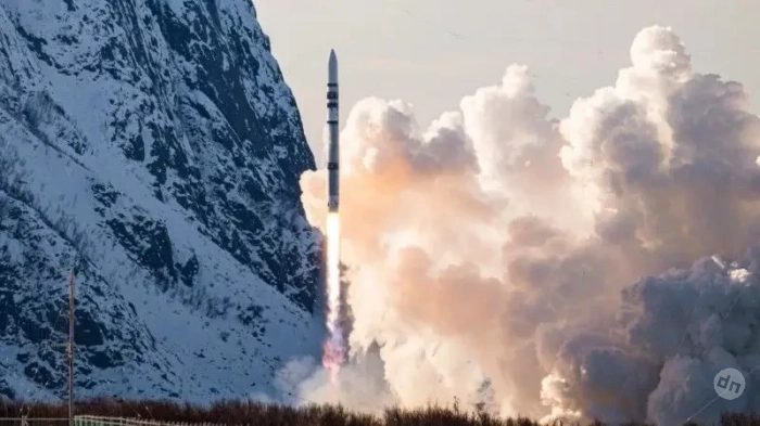 Показан взрыв немецкой ракеты-носителя Spectrum в ходе первого полёта