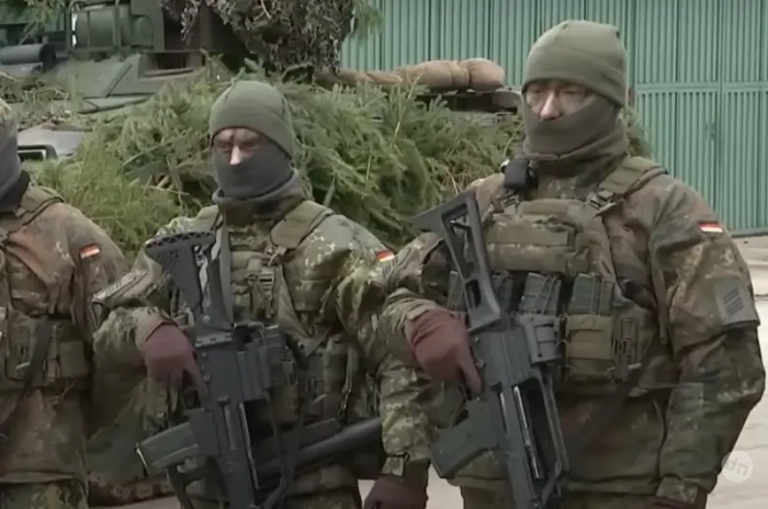 Первые подразделения танковой бригады Бундесвера официально приступили к службе в Литве