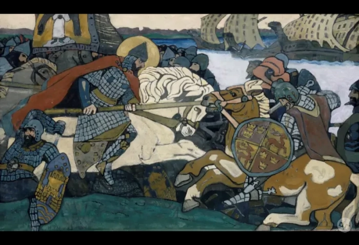 Воины княжеских дружин и ратники-ополченцы