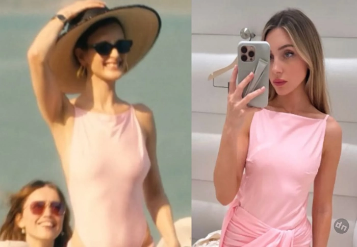 Девушка Павла Дурова Юлия Вавилова повторила вирусный образ Jacquemus из сериала "Белый лотос"