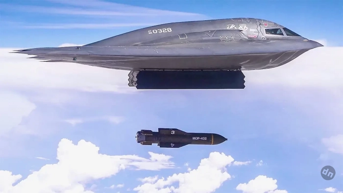 Бомбардировщики-невидимки B-2 применяют сверхмощные GBU-57 в Йемене