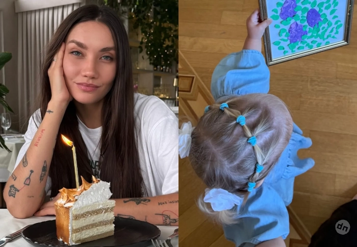 Карина Истомина отметила 31-летие с Фёдором Смоловым и дочерью