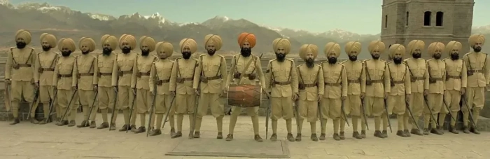 Сикхи в британской армии: бой при Сарагархи