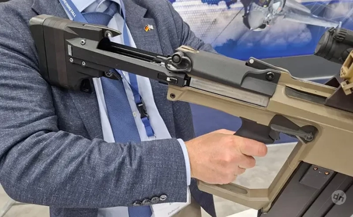 «Применяется как штурмовая винтовка»: Rheinmetall представил новую модификацию ручного гранатомёта SSW40