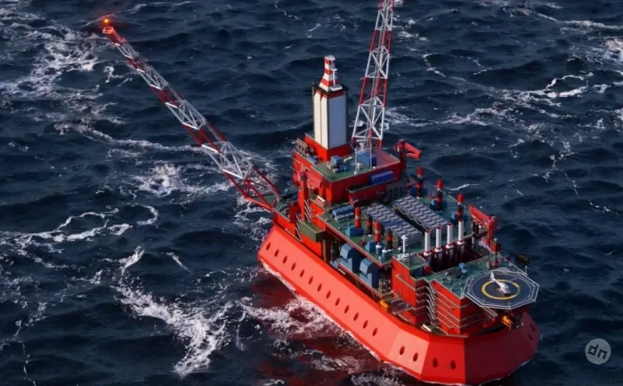 Утверждается, что ночью украинские катера замечены вблизи с газодобывающей платформой «Крым-2» в Чёрном море