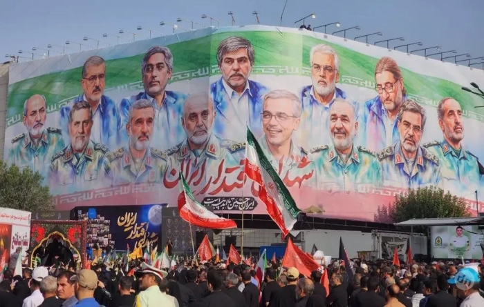 Израиль не стал наносить удар по Тегерану во время общенациональных похорон, хотя там собрались многие высшие чины Ирана