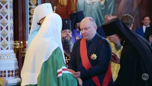Патриарх Кирилл наградил миллиардера Владимира Потанина орденом князя Александра Невского