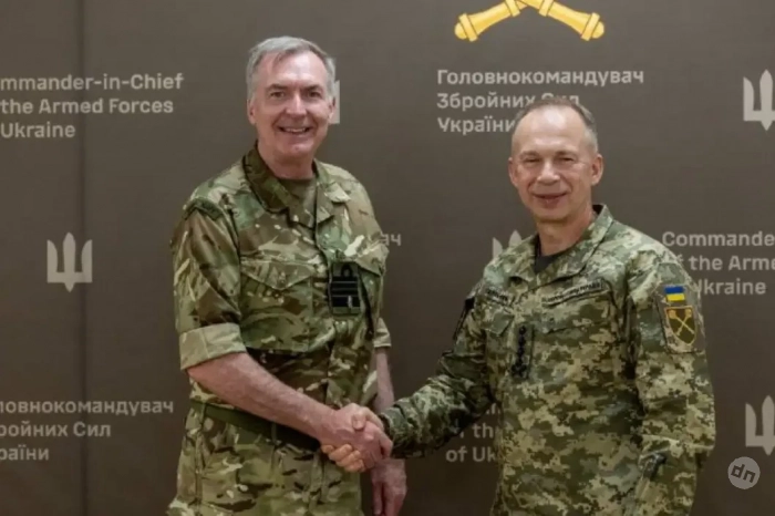 На Украине встретились глава британского Генштаба и главком ВСУ, чтобы обсудить оперативную обстановку