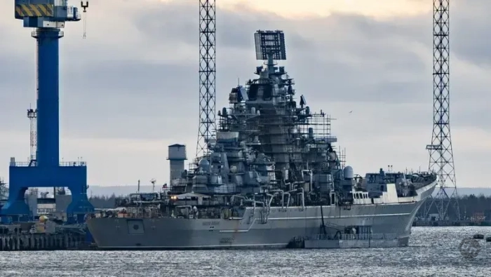Прошедший ремонт и модернизацию ТАРКР «Адмирал Нахимов» проходит испытания перед возвращением в боевой состав флота
