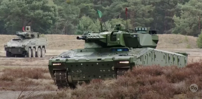 «Находится вдали от фронта»: испытания немецкой БМП KF41 Lynx на Украине