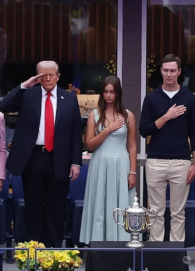 Джессика Альба с новым бойфрендом, Линдси Лохан с мужем, Дональд Трамп с внучкой посетили US Open 2025