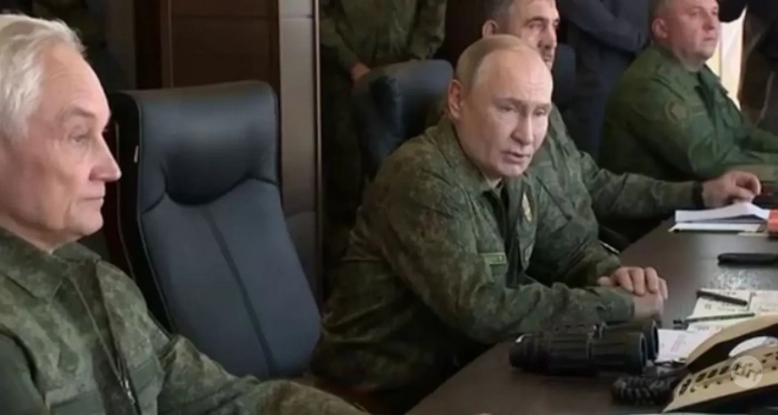 Владимир Путин посетил полигон Мулино, где идёт основной этап учений «Запад»