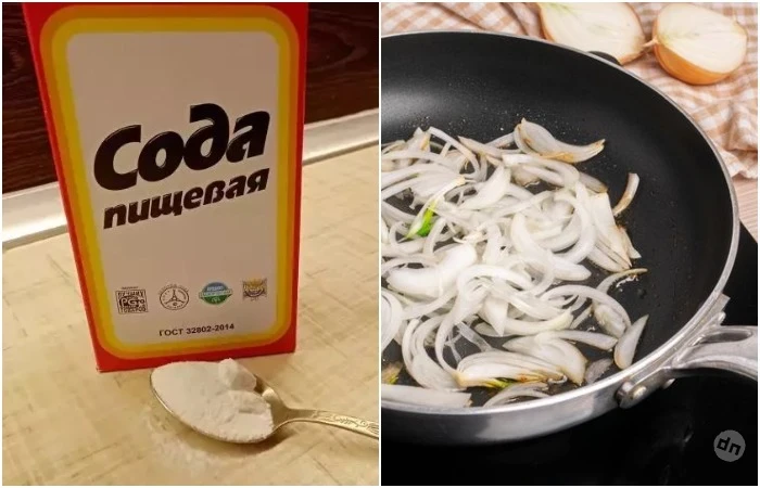 Зачем добавлять соду, когда жаришь лук, и еще 3 лайфхака с популярным овощем
